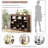 24 Shoe Cabinet, Rustic Brown, Contemporary For Living Room, Bedroom Modern Brown Storage With Area, Hallway-1064964500