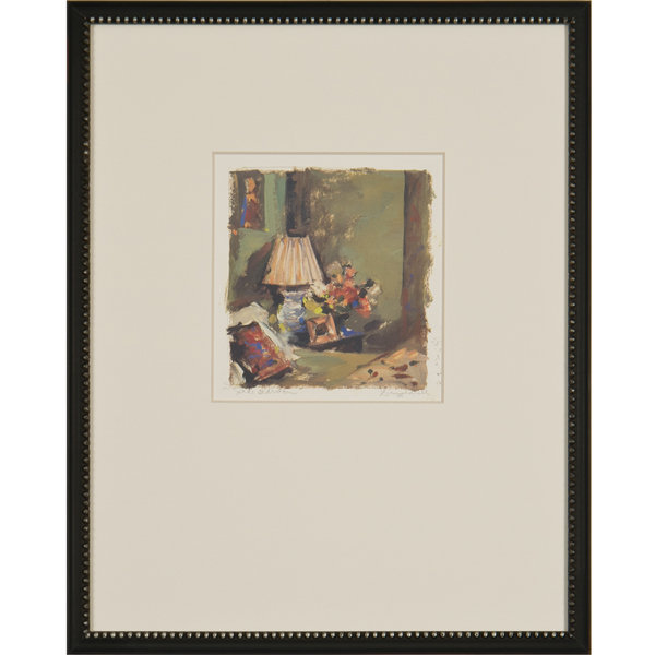 Jade Bedroom Print by Daughdrill