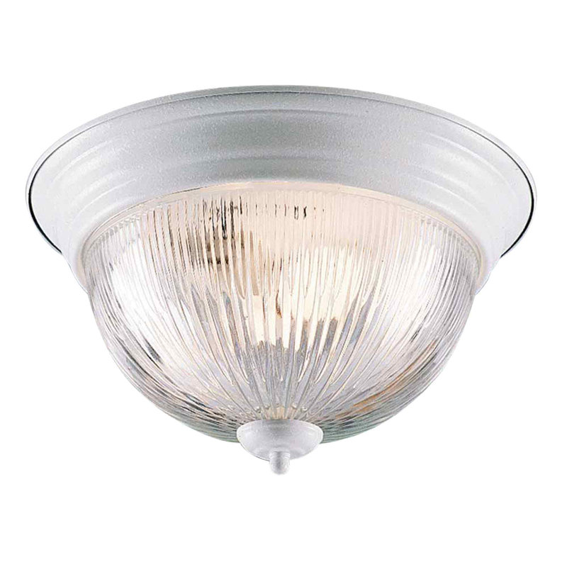 Plafonnier encastré blanc rond 3 lumières Esaias, Blanc