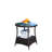 Outdoor Patio Furniture 1 Round Coffee Table With Clear Tempered Glass(Only Including Table)
