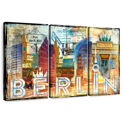 Nicci Berlin City Landmarks Grunge