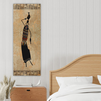 Stunning Decorative Canvas Painting, 11.8 x 31.5 inches | 100% Canvas Artwork, Framed with 100% Wooden Frame (Thickness: 1.6 inches) | Perfect for Home Decor, Living Room & Office, Elegant & Eye-Catching Design