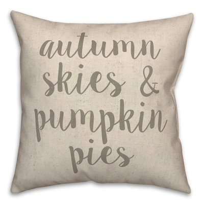  Housse et insert de coussin d'automne