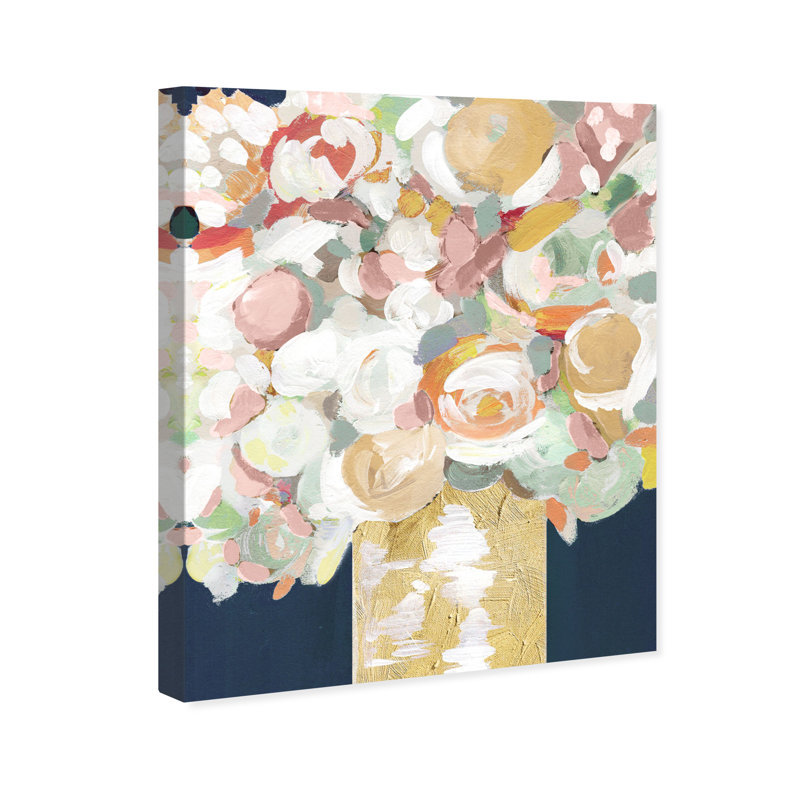 " Lovely Bouquet " Painting Print, 45" H x 36" W x 1.5" D
