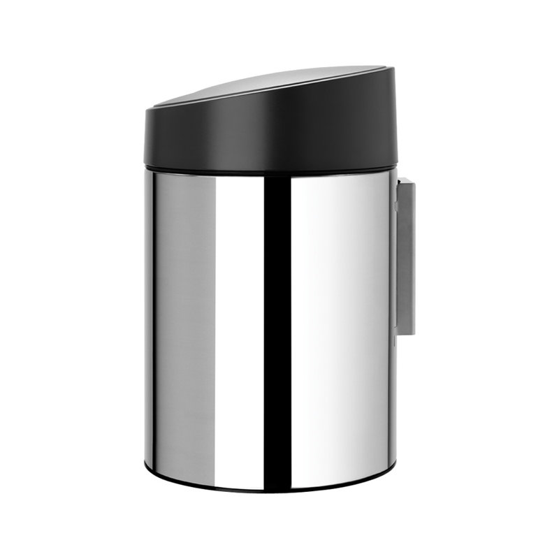 5 Litre Slide Bin, Silver