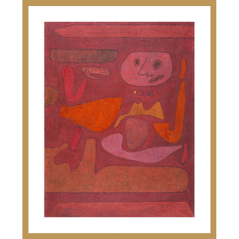 «The Man Of Confusion» par Paul Klee - Impression giclée, H 28,76 po x l 41,5 po