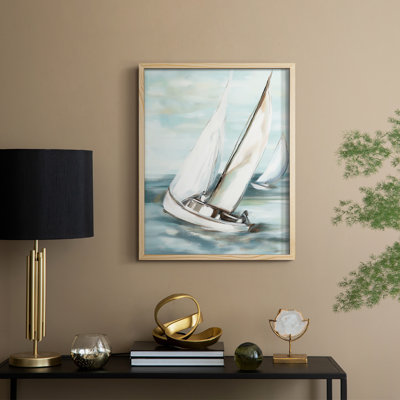 NAUTICAL Series LVII Framed Print - Solid Wood