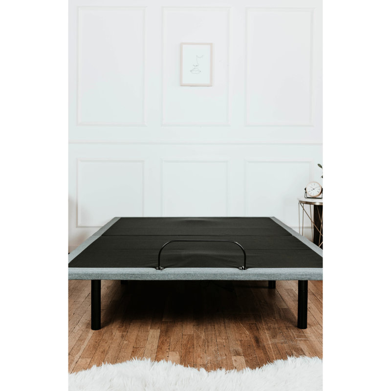Très grand lit réglable Btx5 - 4 ports, sous éclairage, positions de mémoire de tête / pied 6000n, profondeur de paquet de 77 po