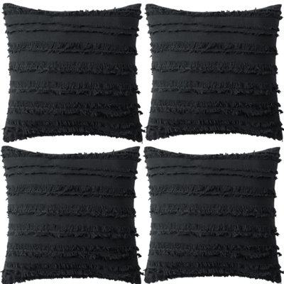 Cotton Blend Reversible Pillow Cover