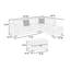 Canapé modulaire en velours côtelé-893505730