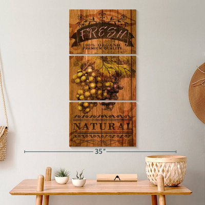 «Fresh Grapes», reproduction sur toile