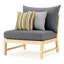 Ensemble de conversation modulaire 9 pièces avec housses de coussin Sunbrella Paulet-1792529707