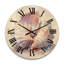Horloge murale en bois aquarelle-1674936852