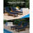  Outdoor Chaise Lounge Cushion Olefin Fabric Waterproof Fade-Resistant-255869066
