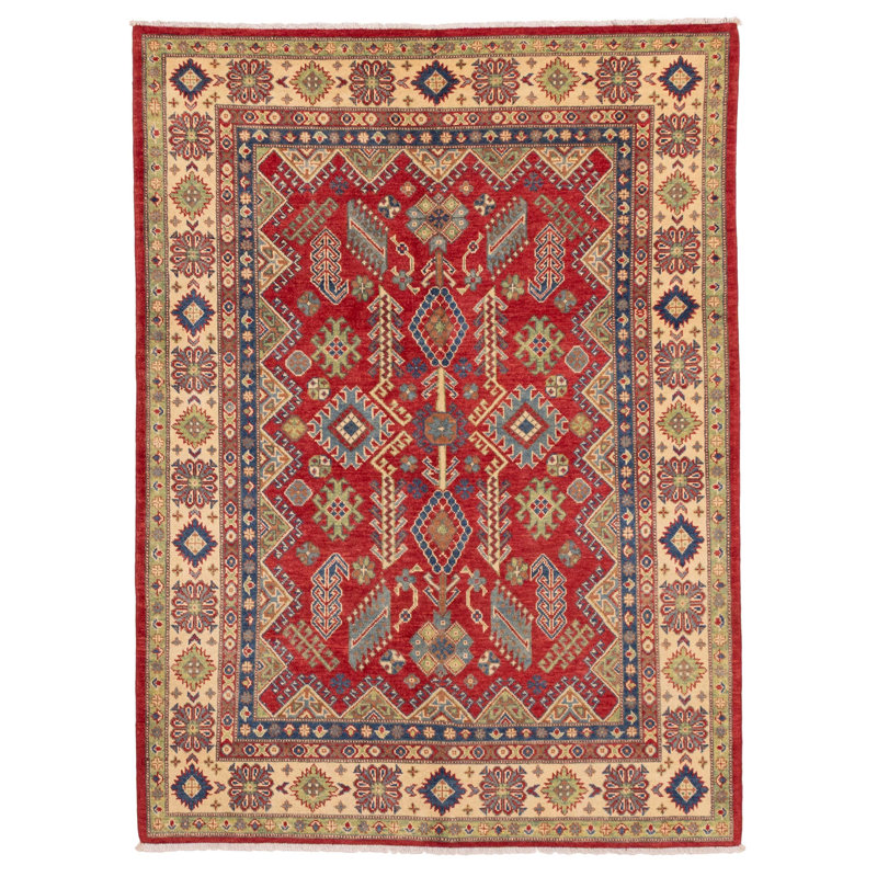 Tapis rouge Wœn 4 pi 8 po x 6 pi 5 po