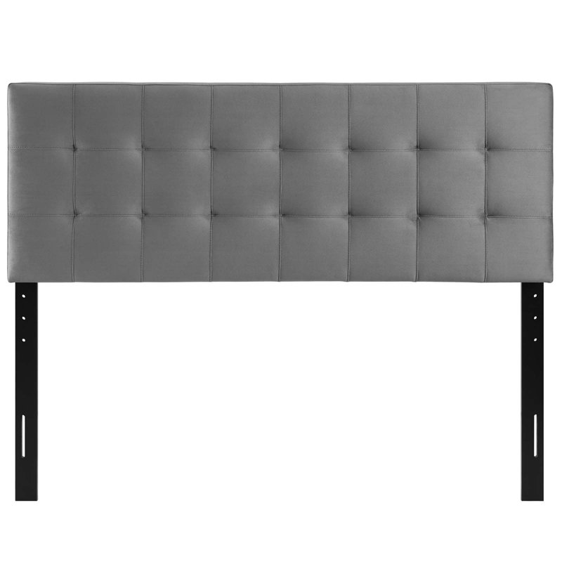 Tête de lit Copper Grove Worishofen par Modway, Gris, Double