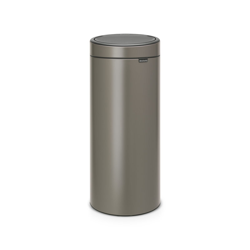 Brabantia 30 Litre Touch Bin, Platinum