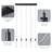 Hamrnand - Light Modern Kitchen Island Pendant Light Dimmable LED Mini Crystal Pendant Lighting-153698479-153698469