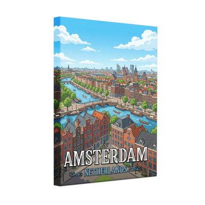 Scenic &Cityscapes Amsterdam Cityscape Canal Buildings Skyline Waterways Architecture