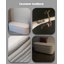 Scandinavian Creative Creamy Lambswool Floor Storage Ottoman