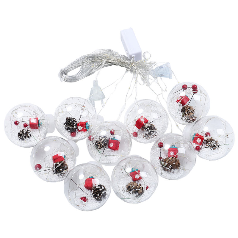 300cm LED Twinkle Globe String Lights