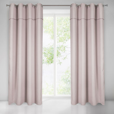 Tulelake Eyelet Semi Sheer Curtain