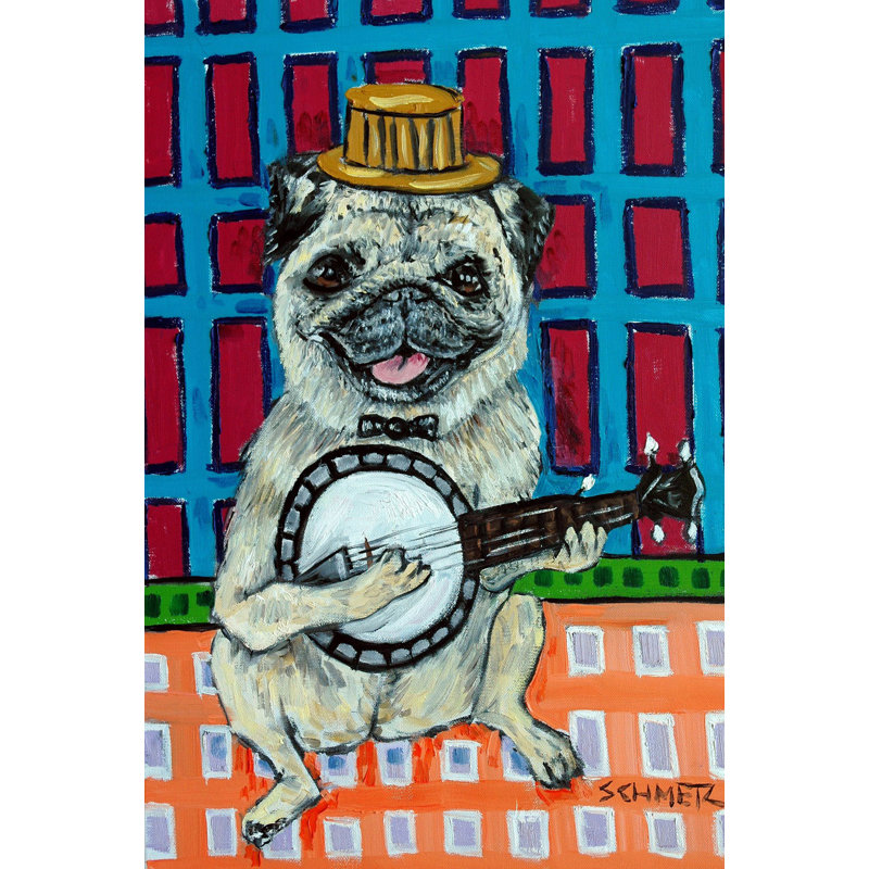 Jay Schmetz - Wrapped Canvas Painting, 45cm H x 30cm W