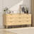 Natural Wood Style Accent Chest With 9 Drawers