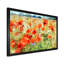 «Grunge Summer Red Poppy Field», reproduction sur toile flottante-875736505-875736504