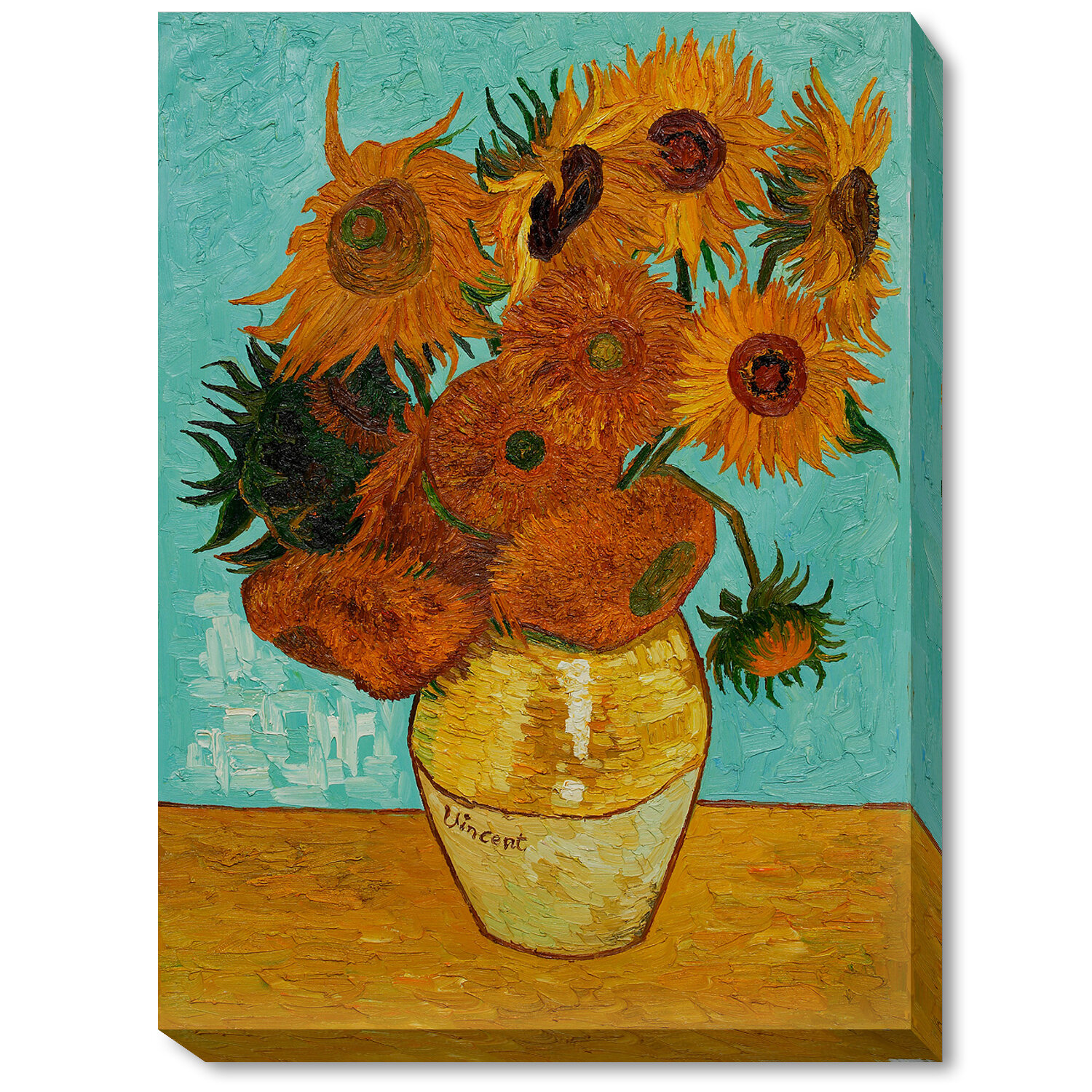 Sunflowers By Vincent Van Gogh With