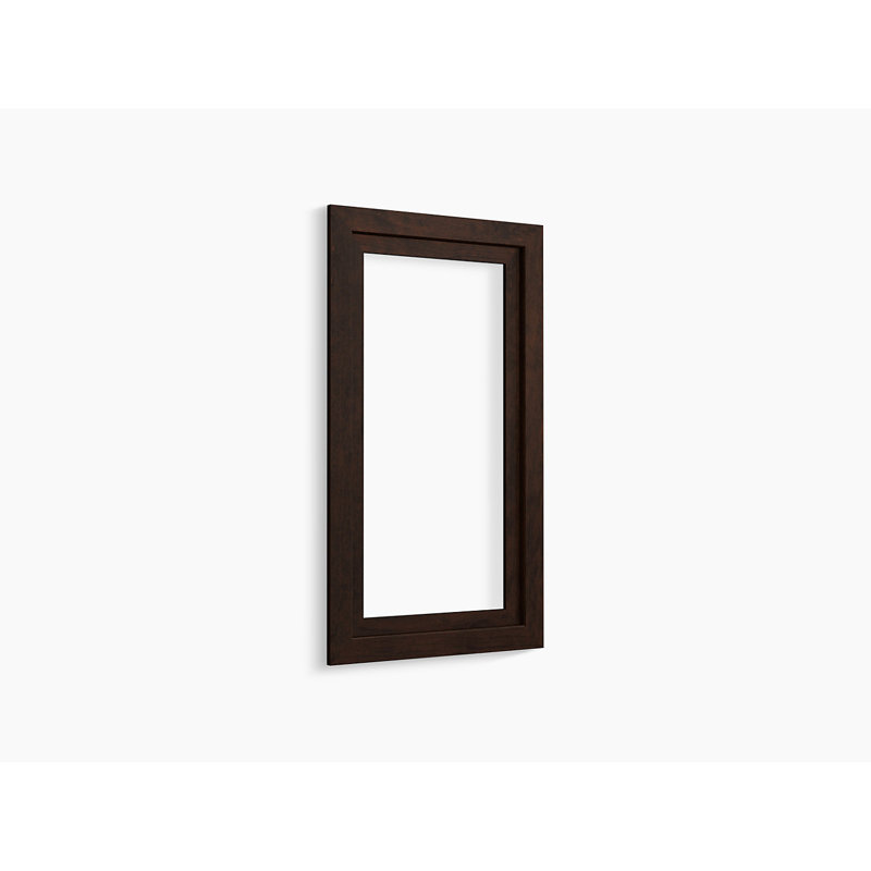Poplin® Marabou® Medicine Cabinet Surround, 15" Wide, Claret Suede