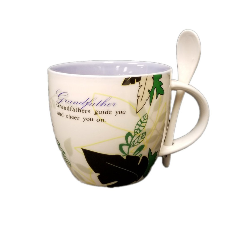 Ensemble de grandes tasses à café 2 pièces love love Bain