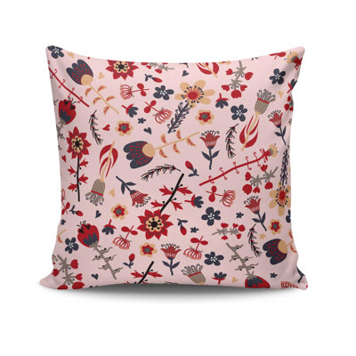 Housse de coussin carré en polyester Pawlonka
