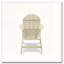 Premium HDPE Poly Lumber Adirondack Chair-602763723