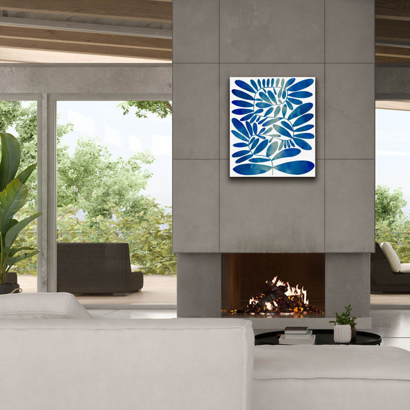  «Summer Sprig 2» par Emma Caroline, art mural sur toile, 26 po x 30 po