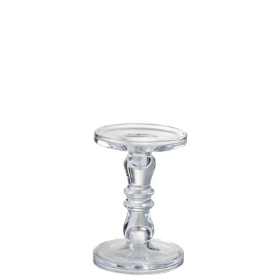 Glass Tabletop Candlestick