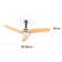 128cm Ceiling Fan with Light Kit
