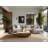 Soft Plush Ristaino Eclipse Scene Minimalist Area Rug in Beige – Beige Binding-101787854