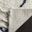 Tapis ivoire / gris en laine touffeté à la main Powell-22735904