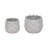 Stoneware Ceramic Planter with Sculpted Textured Form and Rounded Silhouette for Decorative Display and Botanical Arrangement in Indoor or Covered Outdoor Settings-126410033