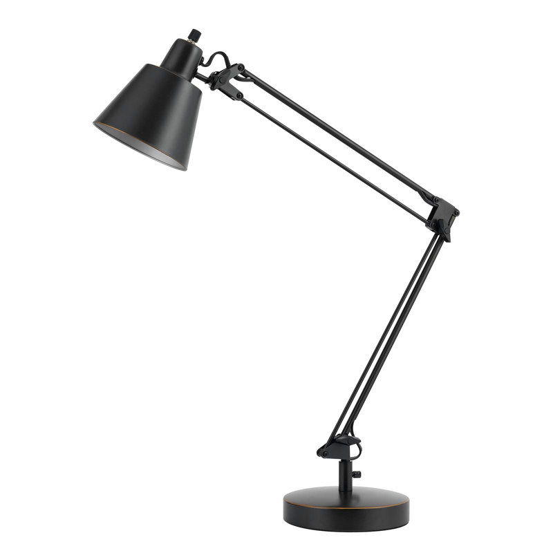Lampe de bureau en métal Aeryn, Bronze