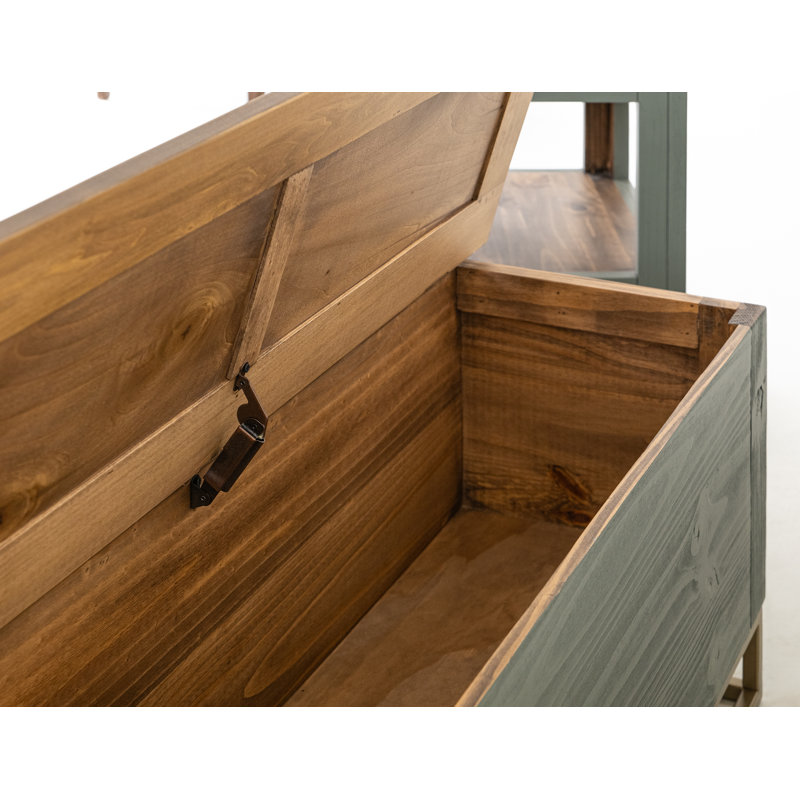 8 Drawers, Hinged Top Cocktail Table