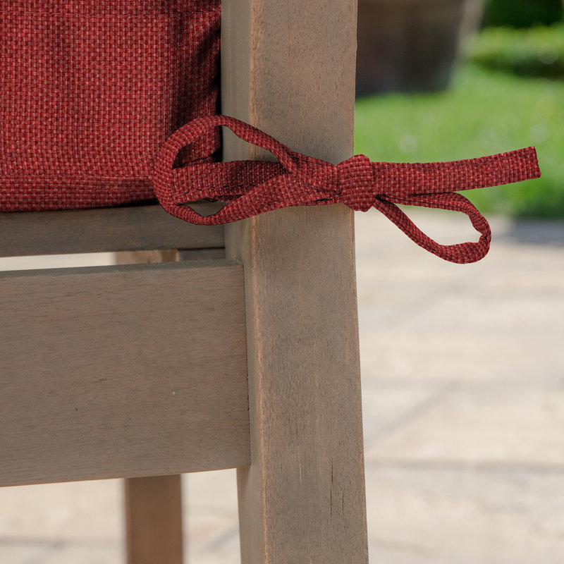 Coussin de siège / dossier d'extérieur 1 pièce ARDEN, Rouge