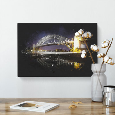 Sydney Harbour Bridge Australia - Wrapped Canvas