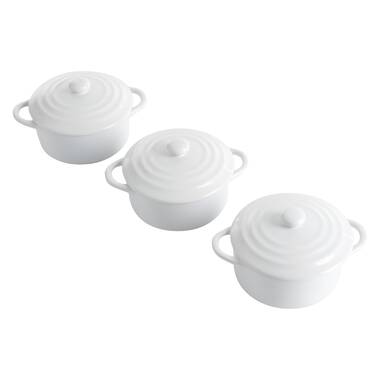 Mini Ribbed Bowl with Lid + Reviews