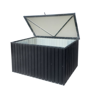 Boîte de rangement pour l'extérieur en métal