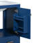 Meuble-lavabo simple sur pied 30 po avec lavabo