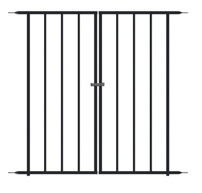82cm H x 92cm W Steel Gate