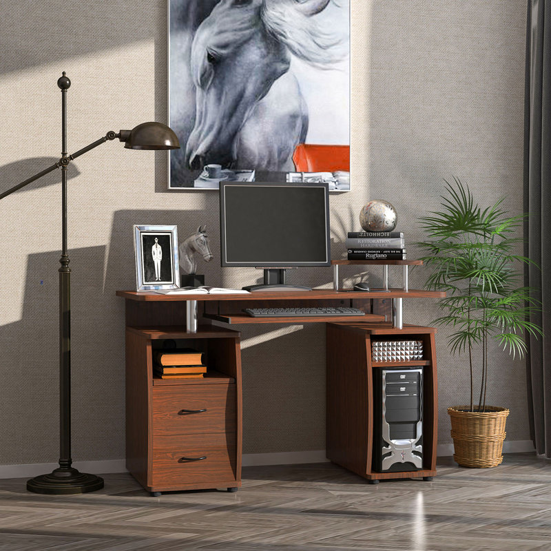 Computer Desk, Brown