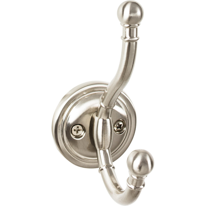 Kara Wall Hooks, Brushed Satin Nickel